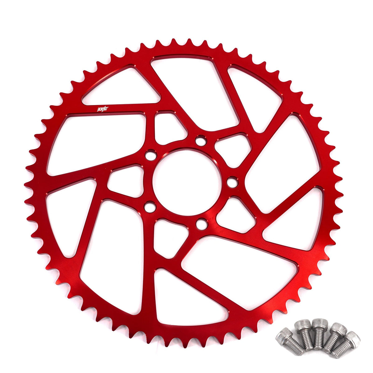KKE Pink Purple Black Red and Blue Color Option of 58T Aluminum Sprocket For Talaria Sting MX3