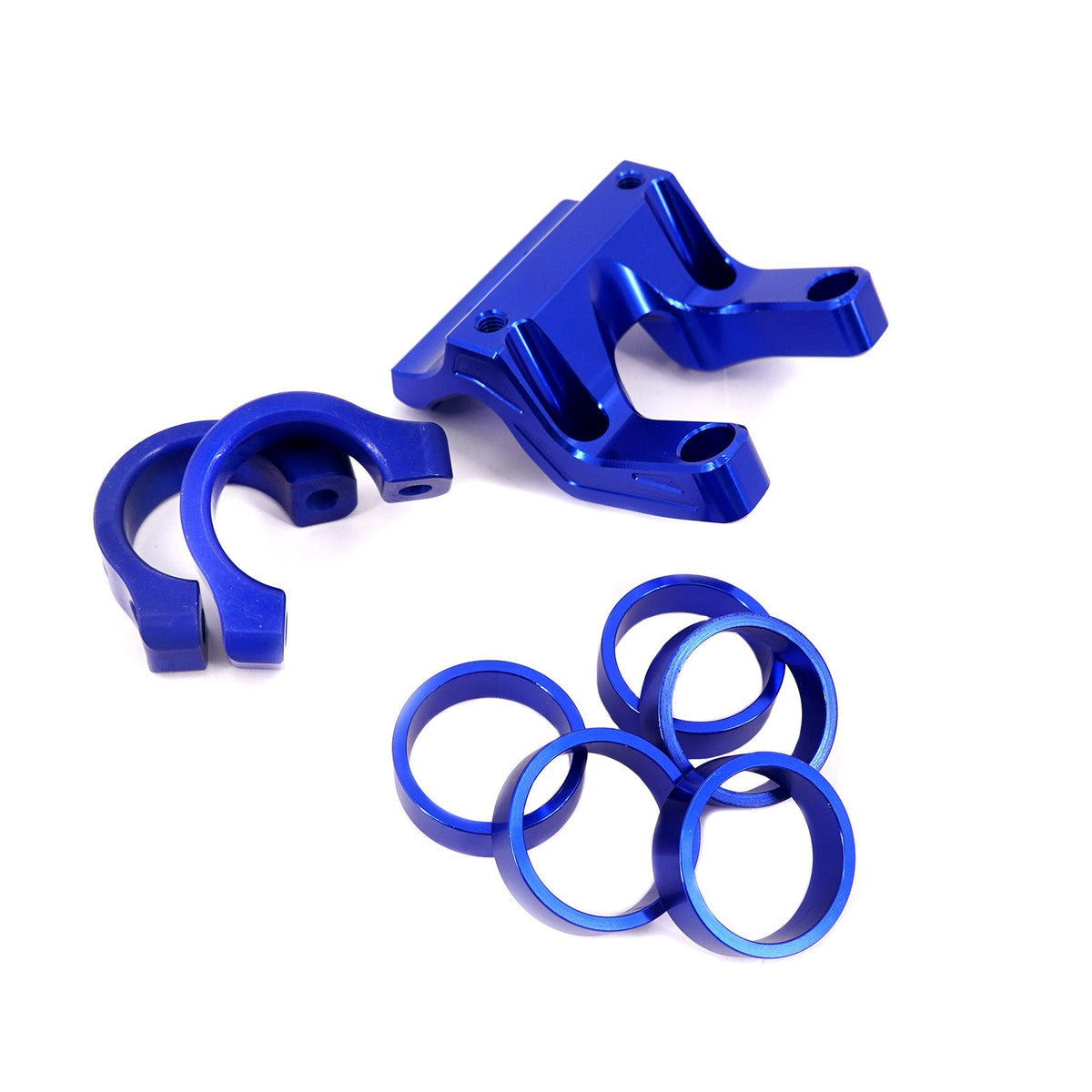 KKE Black Handlebar Risers Kit Fit Talaria Sting e-Bike Bracket Clamps Pads Different Color Available