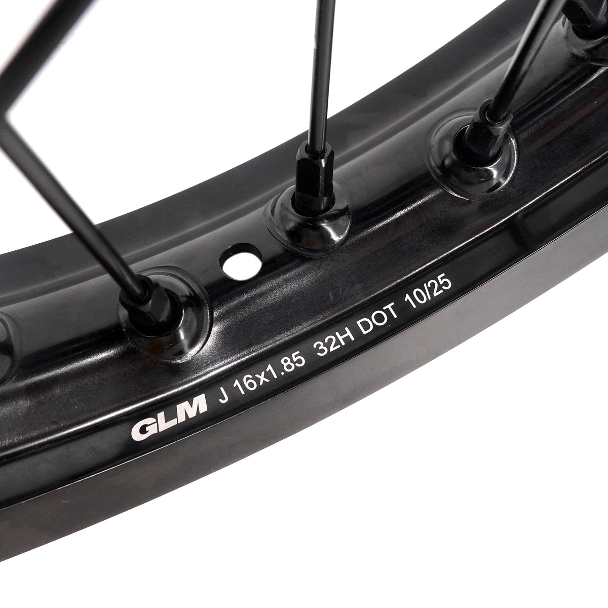 US Stock KKE 1.6*19" & 1.85*16" New Style E-bike Wheels Rim For SurRon Light Bee-X 2019-2025 Black
