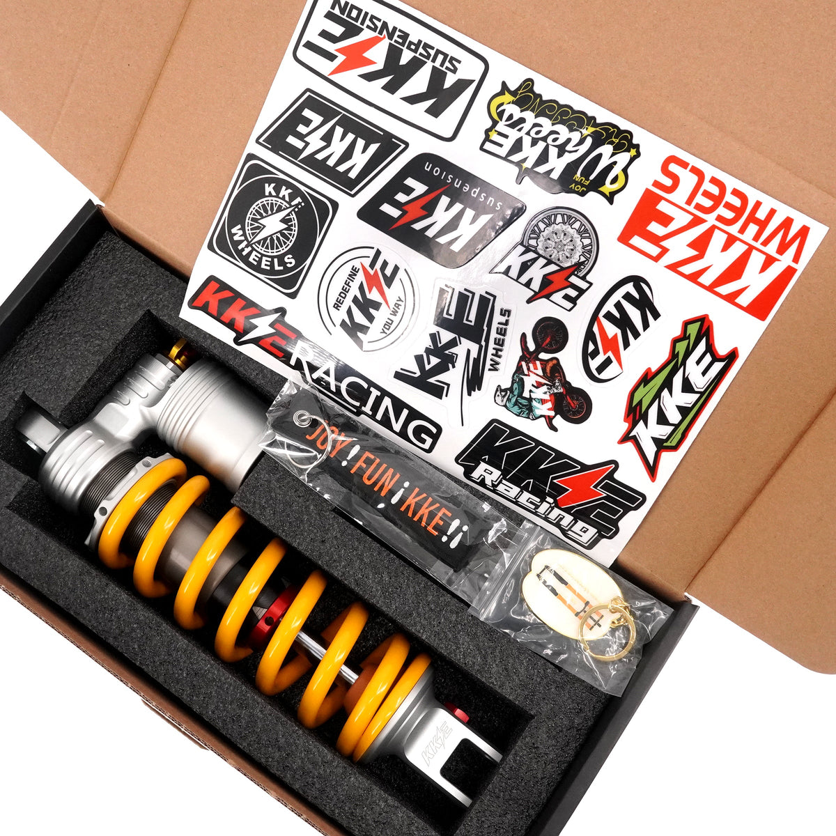 KKE Upgraded Rear Suspension Shock Spring Absorber for SurRon Ultra Bee Electric Dirt Bike in Different Color Available