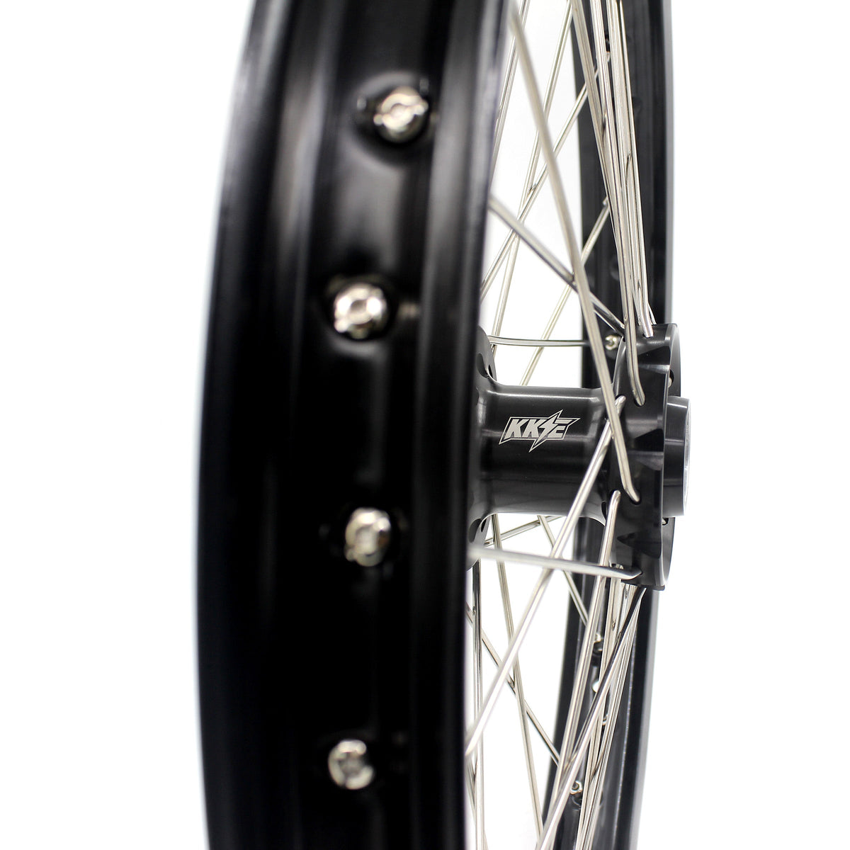 US Stock KKE 1.6*21" E-bike Spoke Wheels Rim Fit For SurRon Ultra Bee 2023-2025 Silver Nipples & Silver Spokes