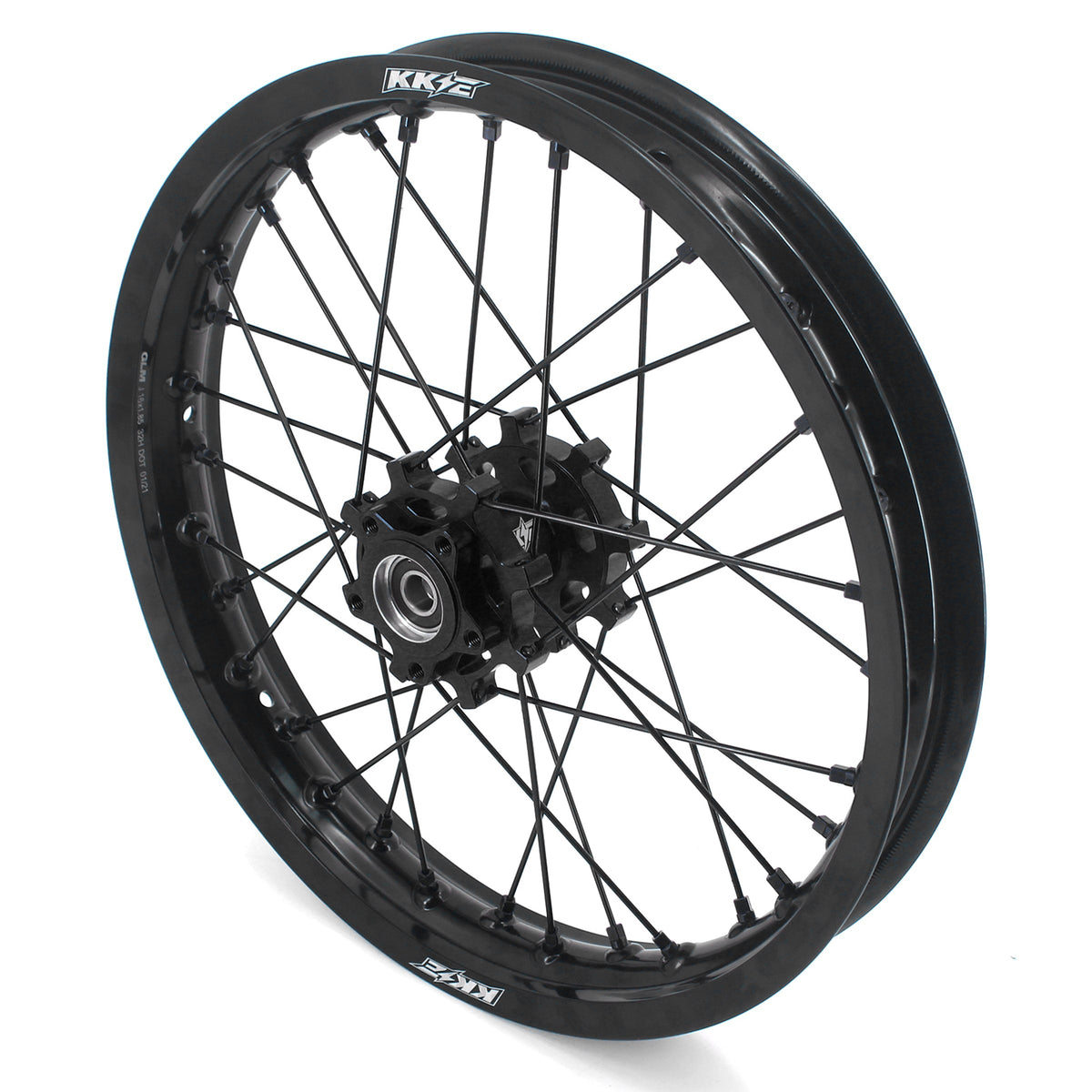 US Stock KKE 1.85*16" Electric Dirtbike Rear Wheels Rim Fit SurRon Light Bee-X 2019-2025 All Black