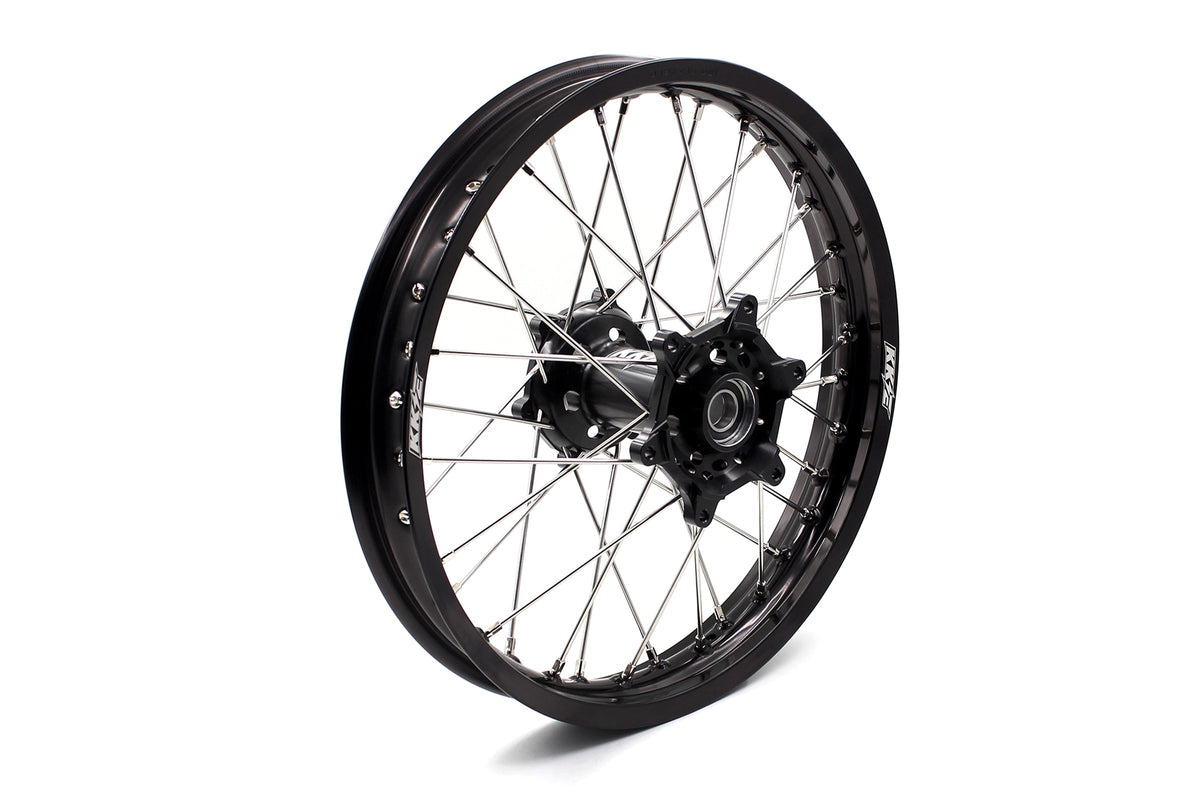 KKE Enduro 1.6*21" & 2.15*18" CNC Hub Electric Dirtbike Alloy Wheels Rims Fit STARK VARG Black Hub