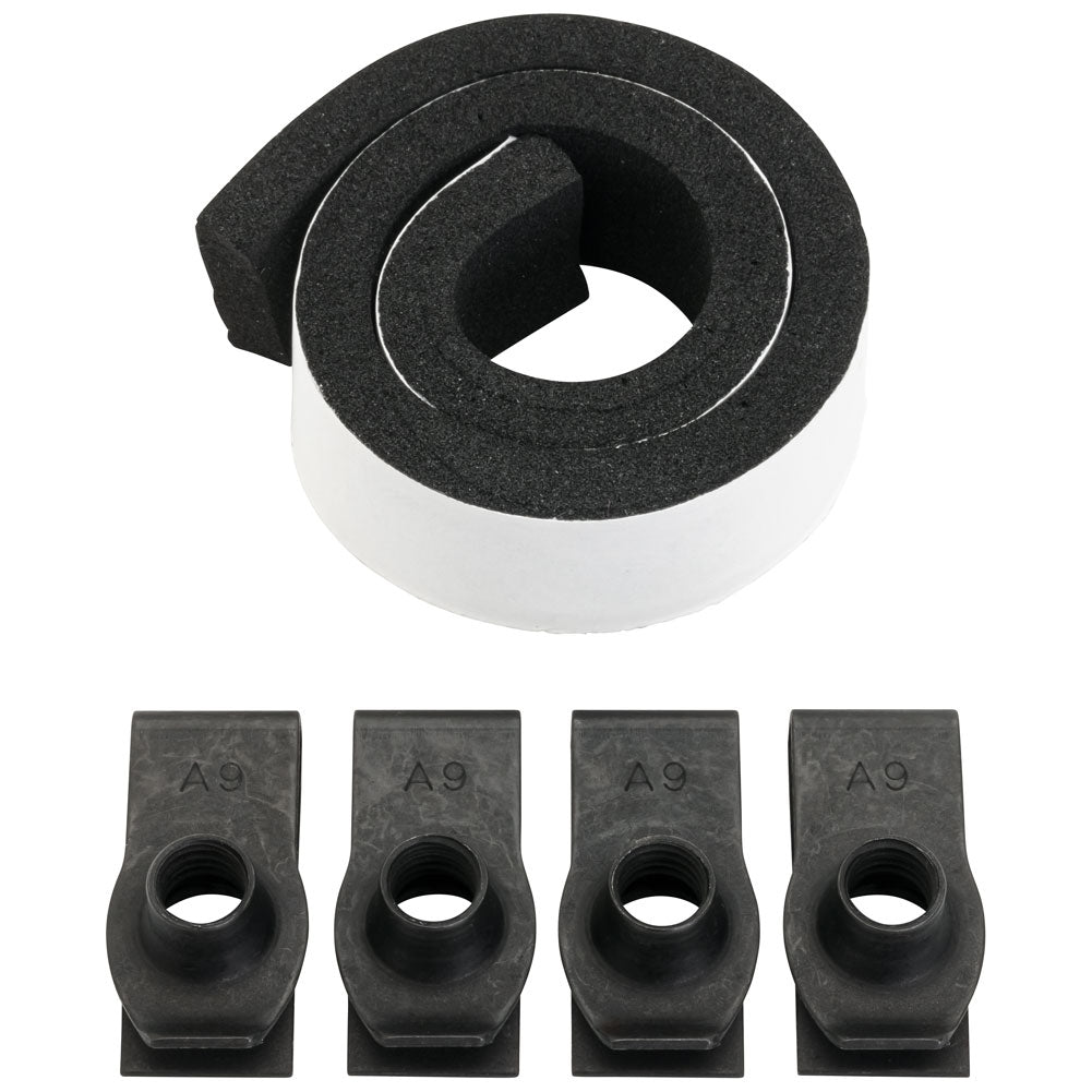 Tusk Quiet Glide E-Motorcycle Skid Plate Black | SurRon Light Bee X