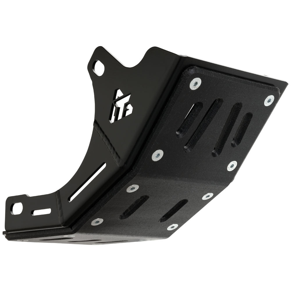 Tusk Quiet Glide E-Motorcycle Skid Plate Black | SurRon Light Bee X