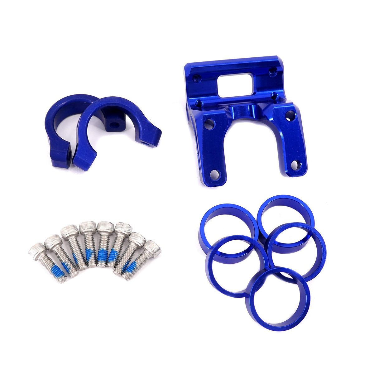 KKE Black Handlebar Risers Kit Fit Talaria Sting e-Bike Bracket Clamps Pads Different Color Available