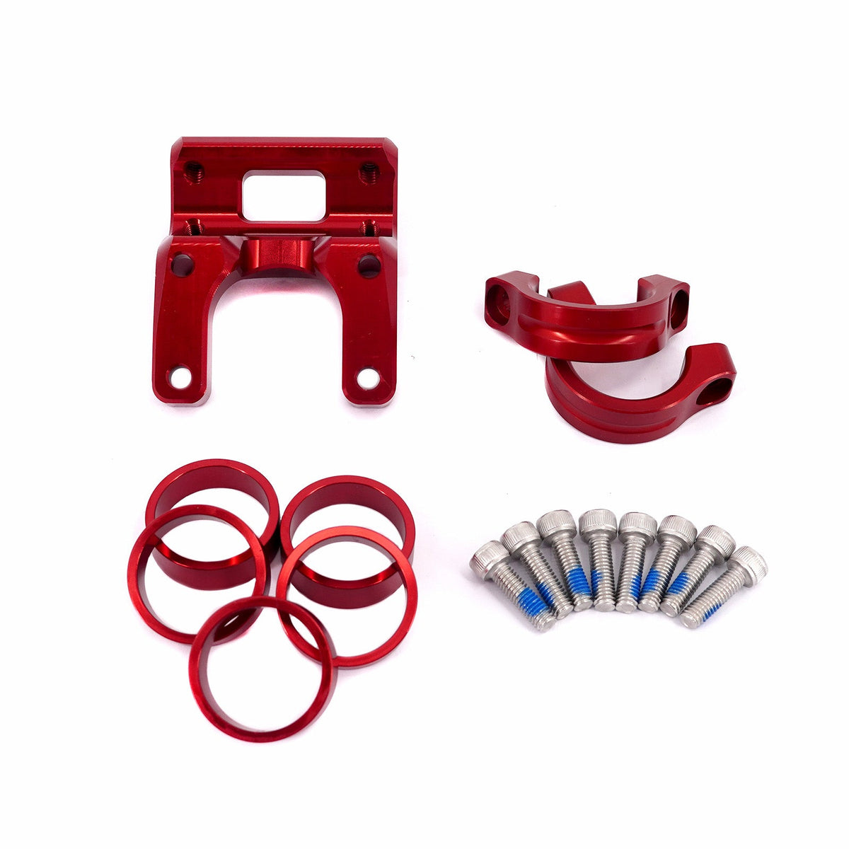 KKE Black Handlebar Risers Kit Fit Talaria Sting e-Bike Bracket Clamps Pads Different Color Available