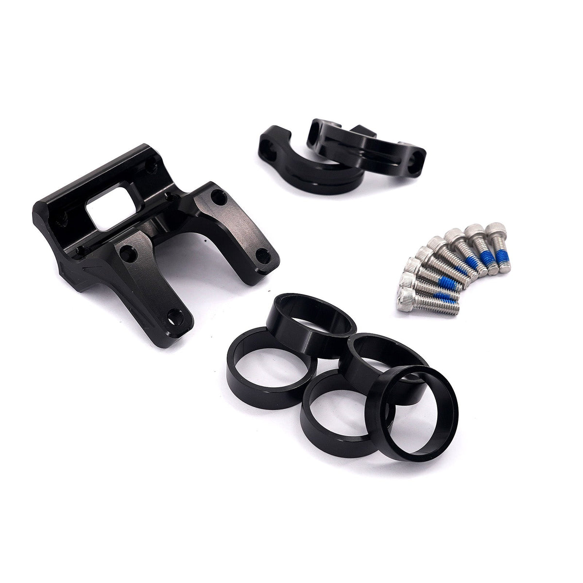 KKE Black Handlebar Risers Kit Fit Talaria Sting e-Bike Bracket Clamps Pads Different Color Available
