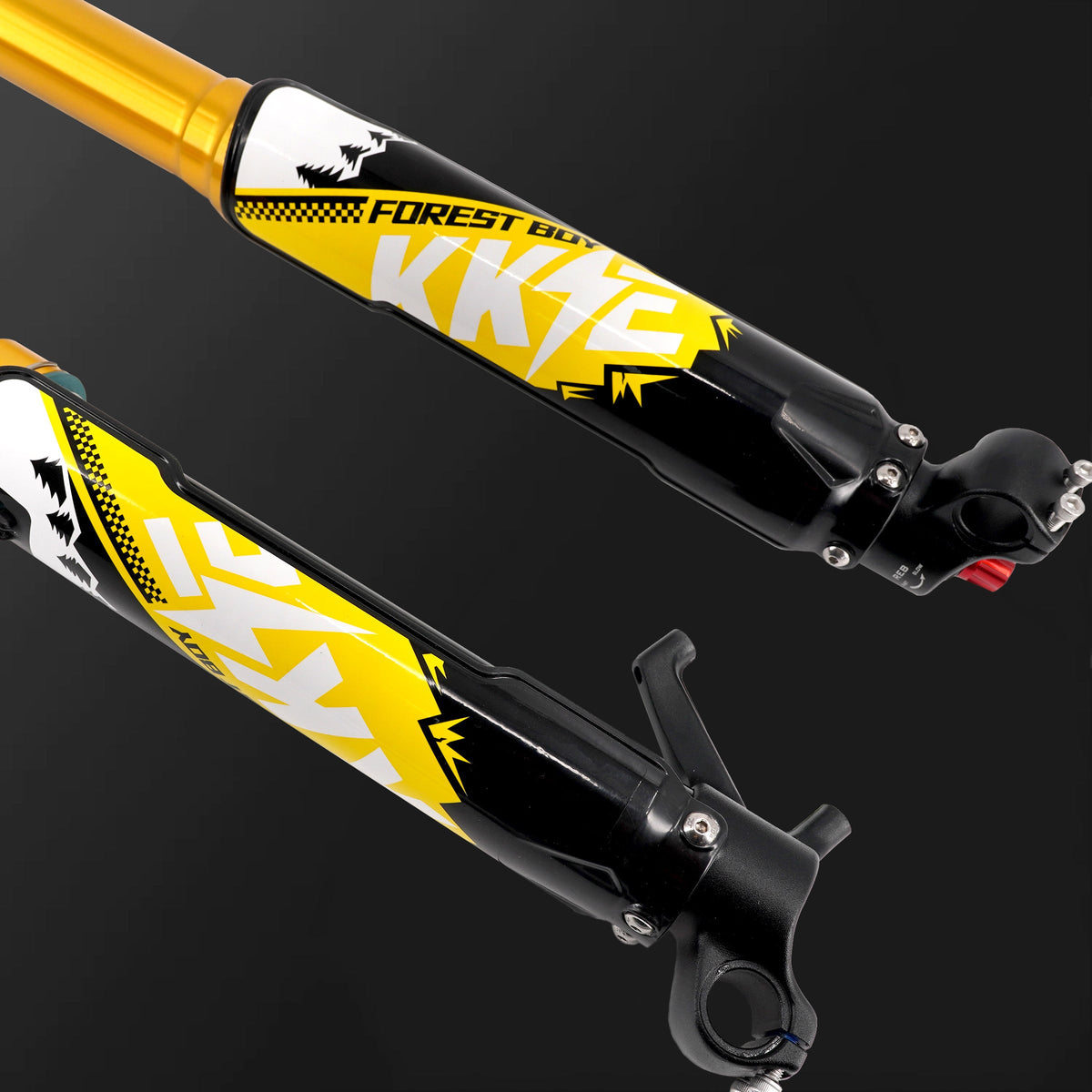 KKE 35MM Upgraded 5.5 Version Front Suspension Fork Fit Surron Light Bee, E-Ride Pro-SS, Talaria Sting MX3/MX4/R