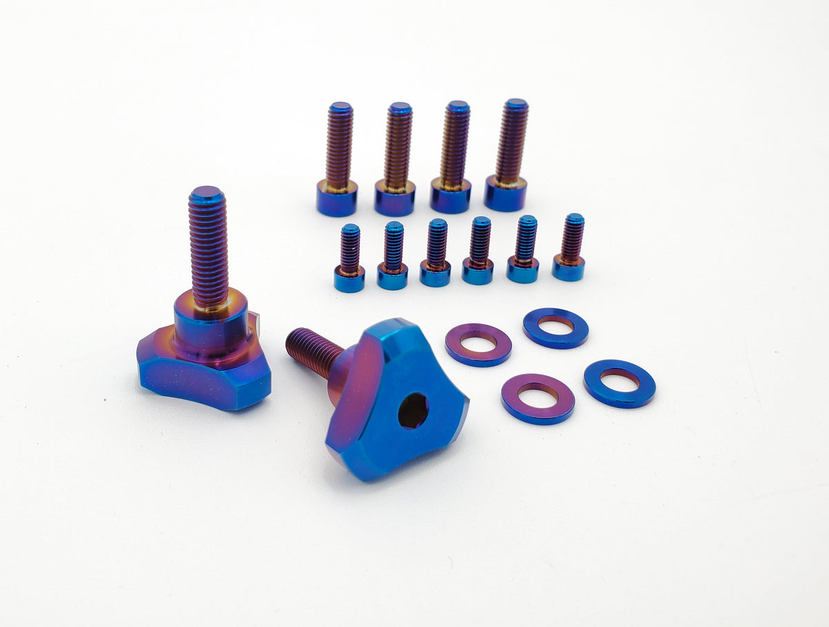 Titanium bolts for Emoto big light kit